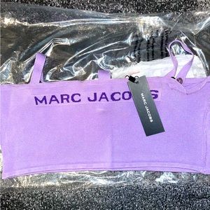 Marc Jacobs purple bandeau camisole top
